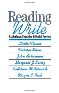 cover of the book Reading-to-Write: Exploring a Cognitive and Social Process