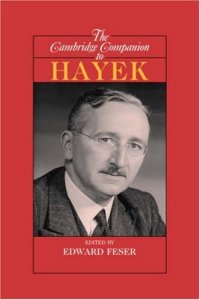 cover of the book The Cambridge Companion to Hayek