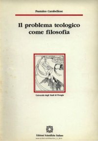 cover of the book Il problema teologico come filosofia