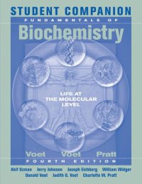 cover of the book Student Companion to Accompany Fundamentals of Biochemistry