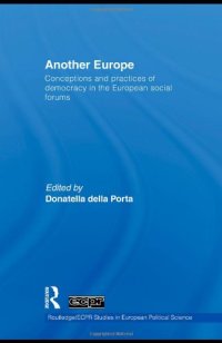 cover of the book Another Europe: Conceptions and practices of democracy in the European Social Forums