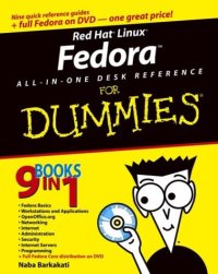 cover of the book Red Hat Linux Fedora All-in-One Desk Reference For Dummies