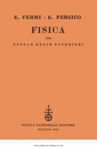 cover of the book Fisica per scuole medie superiori