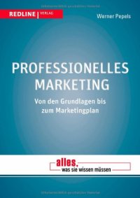 cover of the book Professionelles Marketing: Von den Grundlagen bis zum Marketingplan