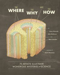 cover of the book The Where, the Why, and the How: 75 Artists Illustrate Wondrous Mysteries of Science