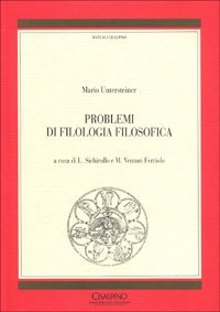 cover of the book Problemi di filologia filosofica