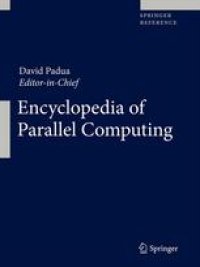 cover of the book Encyclopedia of Parallel Computing