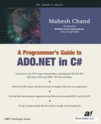 cover of the book A Programmer’s Guide to ADO.NET in C#