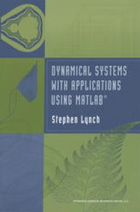 cover of the book Dynamical Systems with Applications using MATLAB®