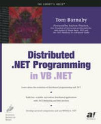 cover of the book Distributed .NET Programming in VB .NET