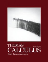 cover of the book Thomas' Calculus Early Transcendentals