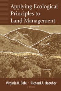 cover of the book Applying Ecological Principles to Land Management