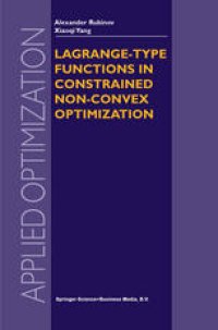 cover of the book Lagrange-type Functions in Constrained Non-Convex Optimization