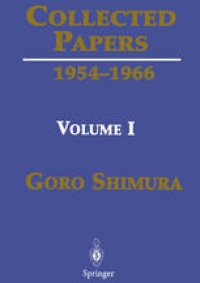 cover of the book Collected Papers: Volume I: 1954–1966