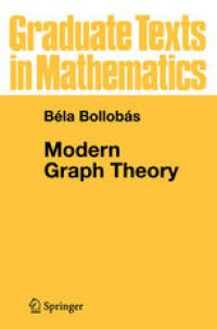 cover of the book Modern Graph Theory