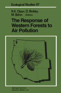 cover of the book The Response of Western Forests to Air Pollution