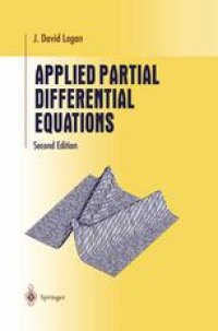 cover of the book Applied Partial Differential Equations