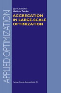 cover of the book Aggregation in Large-Scale Optimization