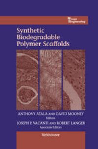 cover of the book Synthetic Biodegradable Polymer Scaffolds