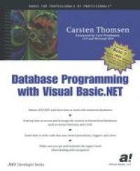 cover of the book Database Programming with VB.NET