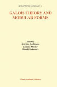 cover of the book Galois Theory and Modular Forms