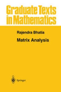 cover of the book Matrix Analysis