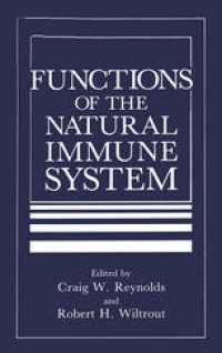 cover of the book Functions of the Natural Immune System