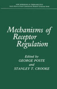 cover of the book Mechanisms of Receptor Regulation