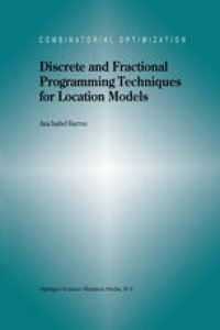 cover of the book Discrete and Fractional Programming Techniques for Location Models