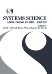 cover of the book Systems Science: Addressing Global Issues