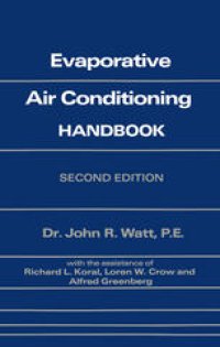 cover of the book Evaporative Air Conditioning Handbook