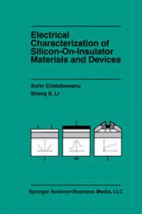 cover of the book Electrical Characterization of Silicon-on-Insulator Materials and Devices