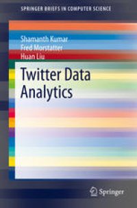 cover of the book Twitter Data Analytics