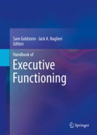 cover of the book Handbook of Executive Functioning