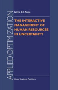 cover of the book The Interactive Management of Human Resources in Uncertainty