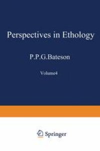 cover of the book Perspectives in Ethology: Volume 4 Advantages of Diversity