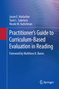 cover of the book Practitioner’s Guide to Curriculum-Based Evaluation in Reading