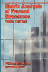 cover of the book Matrix Analysis of Framed Structures