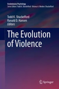 cover of the book The Evolution of Violence