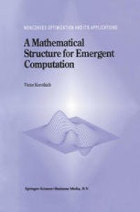 cover of the book A Mathematical Structure for Emergent Computation