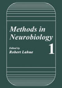 cover of the book Methods in Neurobiology