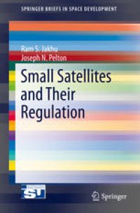 cover of the book Small Satellites and Their Regulation