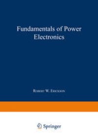 cover of the book Fundamentals of Power Electronics