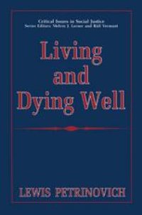 cover of the book Living and Dying Well