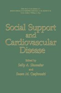 cover of the book Social Support and Cardiovascular Disease