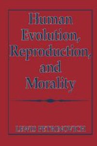 cover of the book Human Evolution, Reproduction, and Morality