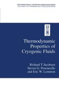 cover of the book Thermodynamic Properties of Cryogenic Fluids