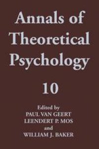 cover of the book Annals of Theoretical Psychology