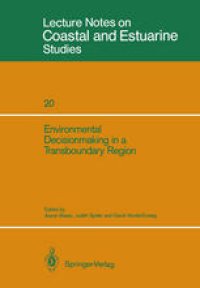 cover of the book Environmental Decisionmaking in a Transboundary Region