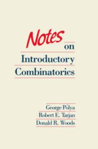 cover of the book Notes on Introductory Combinatorics